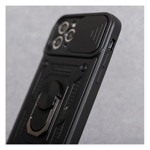 Defender Slide Xiaomi Redmi A1 / Redmi A2 ütésálló tok, fekete