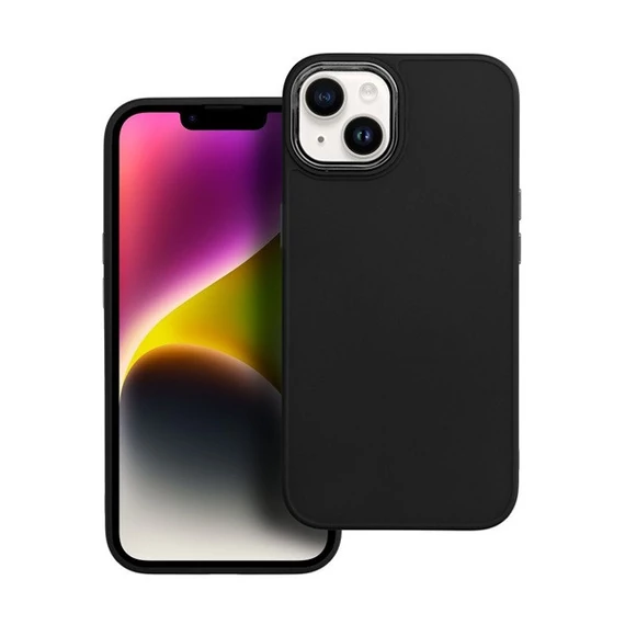 Frame Samsung Galaxy A15 5G közepesen ütésálló tok kameravédő kerettel, fekete