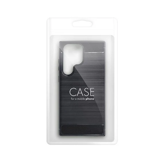 Forcell Carbon hátlap tok Samsung Galaxy A15 5G, fekete