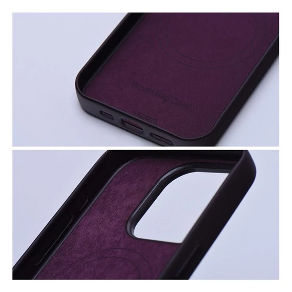 Woven iPhone 11 MagSafe szövet tok, bordó