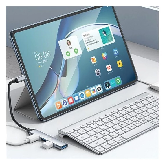 AWEI CL-150T 4xUSB-A HUB, fekete