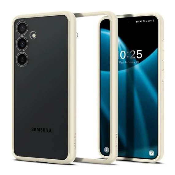 Spigen Ultra Hybrid Mute Samsung Galaxy S24 tok, átlátszó / bézs