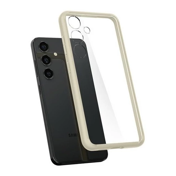 Spigen Ultra Hybrid Mute Samsung Galaxy S24 tok, átlátszó / bézs