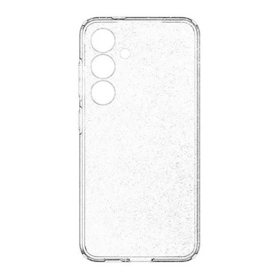 Spigen Liquid Crystal Glitter Samsung Galaxy S24 tok, Crystal Quartz, átlátszó
