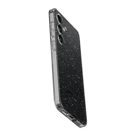 Spigen Liquid Crystal Glitter Samsung Galaxy S24 tok, Crystal Quartz, átlátszó