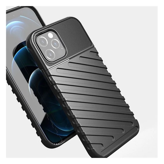 Forcell Thunder Apple iPhone 15 Plus tok, fekete