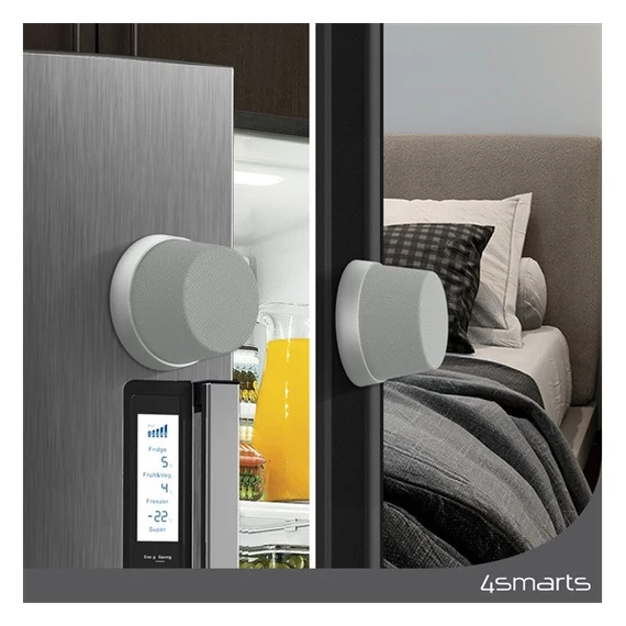 4smarts SoundForce MagSafe kompatibilis bluetooth hangszóró, ezüst / szürke