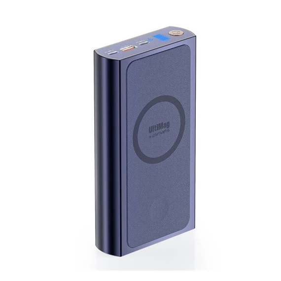 4smarts Graphene Pro UltiMag Power bank / külső akkumulátor, 24000mAh, 240W kobaltkék
