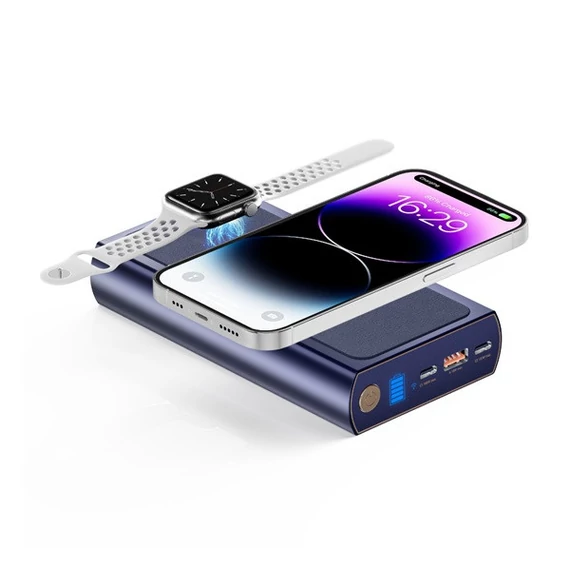 4smarts Graphene Pro UltiMag Power bank / külső akkumulátor, 24000mAh, 240W kobaltkék