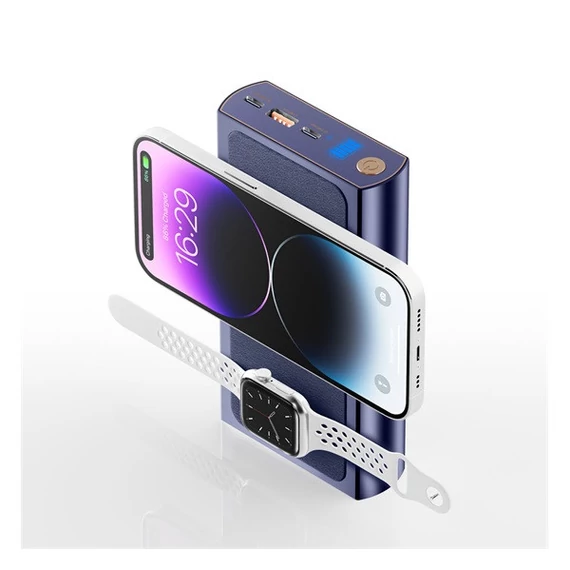 4smarts Graphene Pro UltiMag Power bank / külső akkumulátor, 24000mAh, 240W kobaltkék
