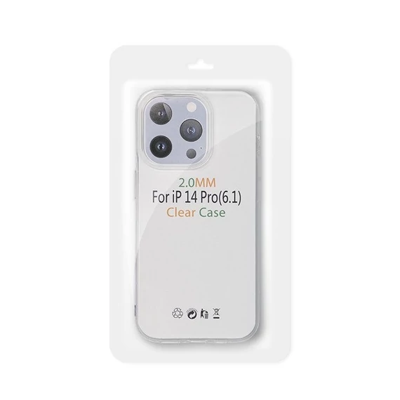 Clear 2mm Xiaomi Redmi 9C tok, átlátszó (kamera védelemmel)