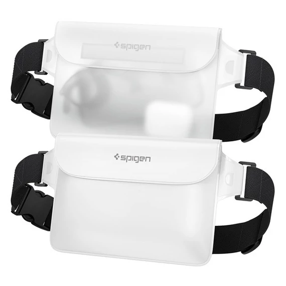 Spigen Aqua Shield vízálló táska, fehér A620 (2db)
