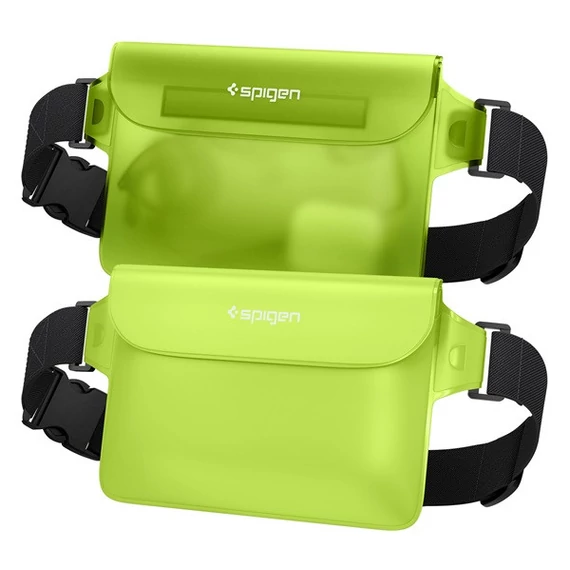 Spigen Aqua Shield vízálló táska, kaktusz zöld A620 (2db)