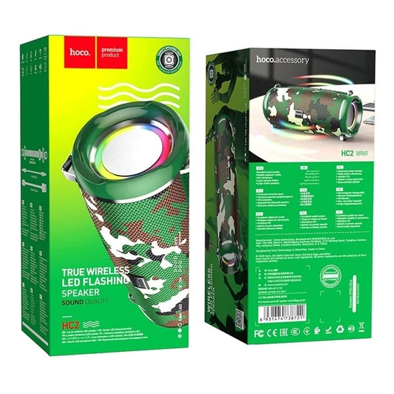 Hoco Xpress sports bluetooth / wireless hangszóró, HC2, camuflage
