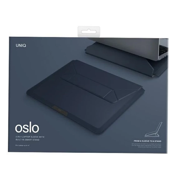 Uniq Oslo Laptop táska kihajtható kártyatartóval, ( max 14