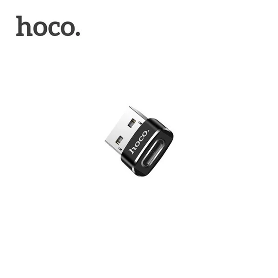 Hoco UA6 OTG adapter USB-A - USB-C, fekete