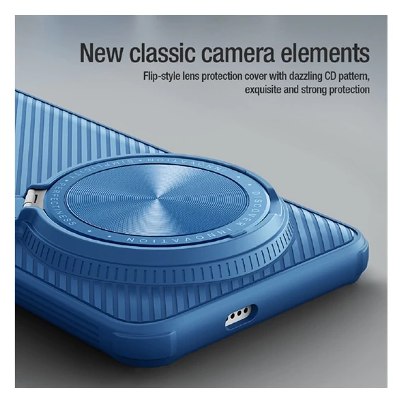 Nillkin CamShield Xiaomi 14 Ultra hátlap tok, fekete