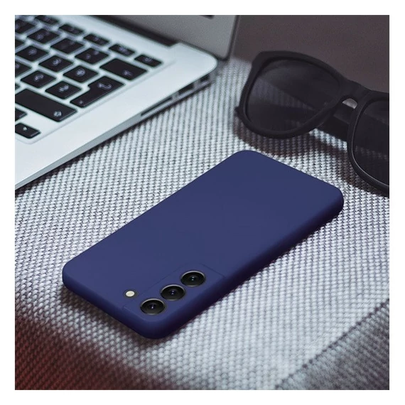 Forcell Soft szilikon tok Samsung Galaxy A35 5G, sötétkék