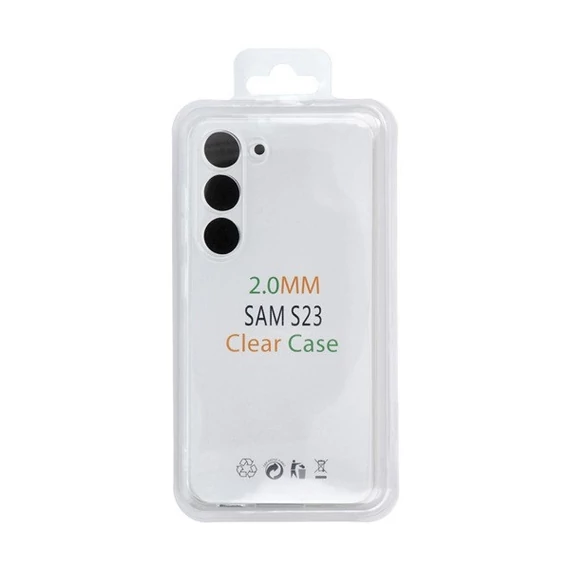 Clear 2mm Samsung Galaxy A35 5G tok, átlátszó