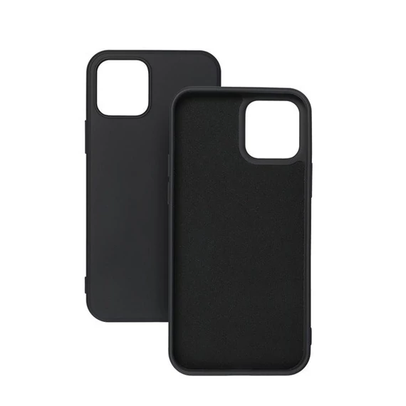Forcell Silicone Samsung Galaxy A35 5G szilikon tok, fekete