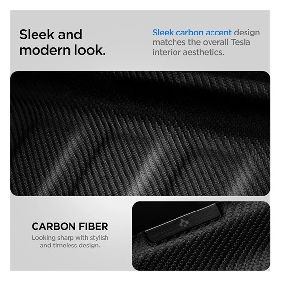 Spigen Tesla Model Y csomagtartó rendszerező, fekete TL00-Y
