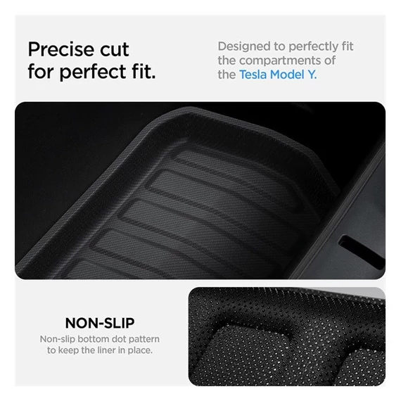 Spigen Tesla Model Y csomagtartó rendszerező, fekete TL10-Y
