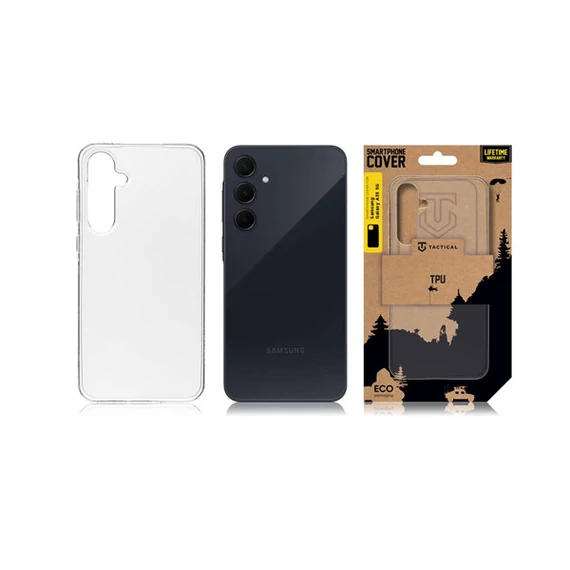 Tactical Samsung Galaxy A35 5G szilikon tok, átlátszó