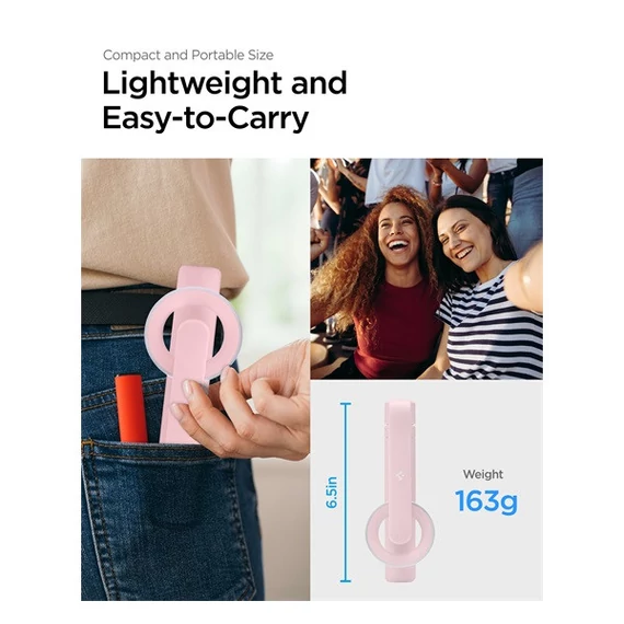 Spigen Magsafe Tripod Selfie bot, rózsaszín S570W