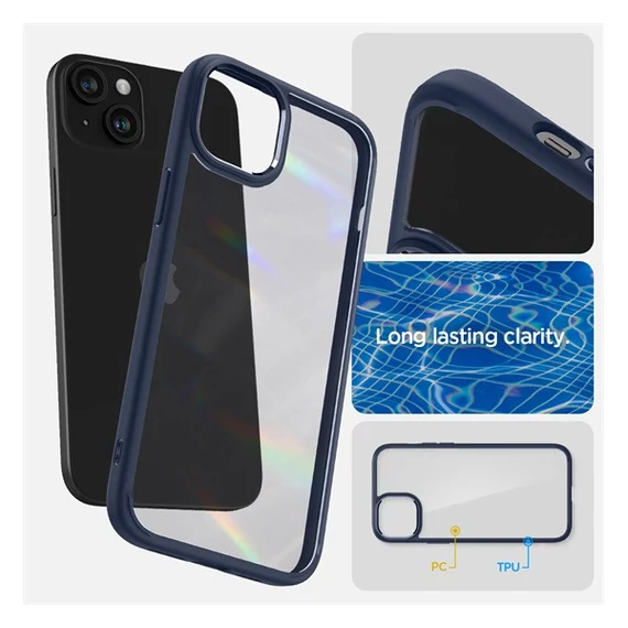 Spigen Ultra Hybrid Apple iPhone 15 , sötétkék