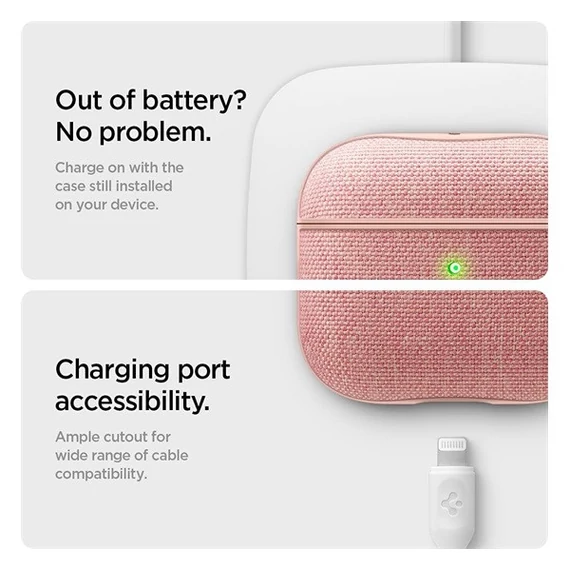 Spigen Urban Fit Apple AirPods (3rd Gen) tok, rozéarany