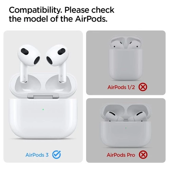 Spigen Urban Fit Apple AirPods (3rd Gen) tok, rozéarany