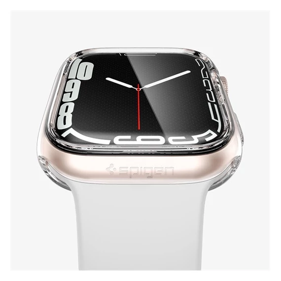 Spigen Ultra Hybrid Apple Watch 9/8/7 (45mm) Crystal Clear tok, átlátszó