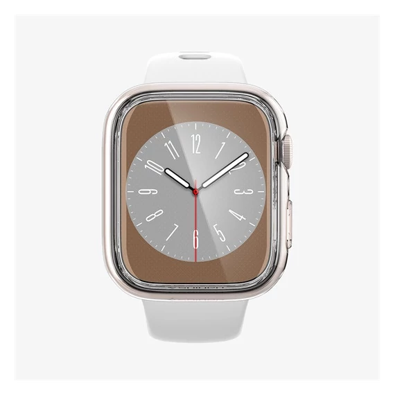 Spigen Ultra Hybrid Apple Watch 9/8/7 (45mm) Crystal Clear tok, átlátszó