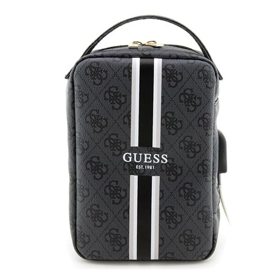 Guess 4G Printed Stripes GUHBP4RPSK rendszerező táska, fekete
