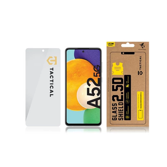 Tactical Glass Shield 2.5D Samsung Galaxy A52/A52 5G/A52s 5G/A53 5G kijelzővédő üvegfólia, átlátszó