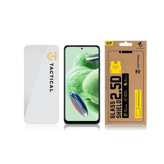 Tactical Glass Shield 2.5D Xiaomi Redmi Note 12 5G kijelzővédő üvegfólia, átlátszó