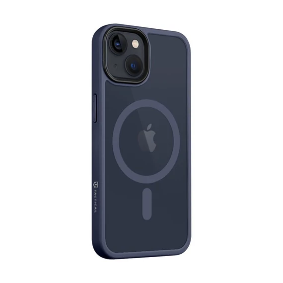 Tactical MagForce Hyperstealth Apple iPhone 13 Magsafe hátlap tok, áttetsző/sötétkék