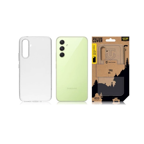 Tactical TPU Samsung Galaxy A54 5G hátlap tok, átlátszó