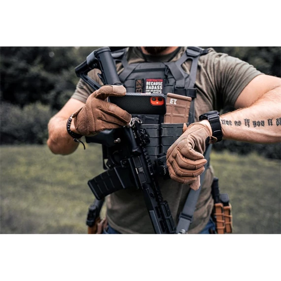 Tactical MagForce Aramid Samsung Galaxy S23 FE hátlap tok, fekete