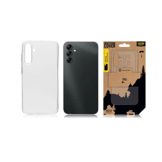 Tactical TPU Samsung Galaxy A15 5G hátlap tok, átlátszó