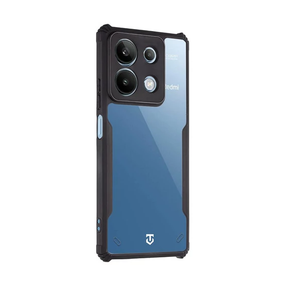 Tactical Quantum Stealth Xiaomi Redmi Note 13 5G Clear/ hátlap tok, fekete