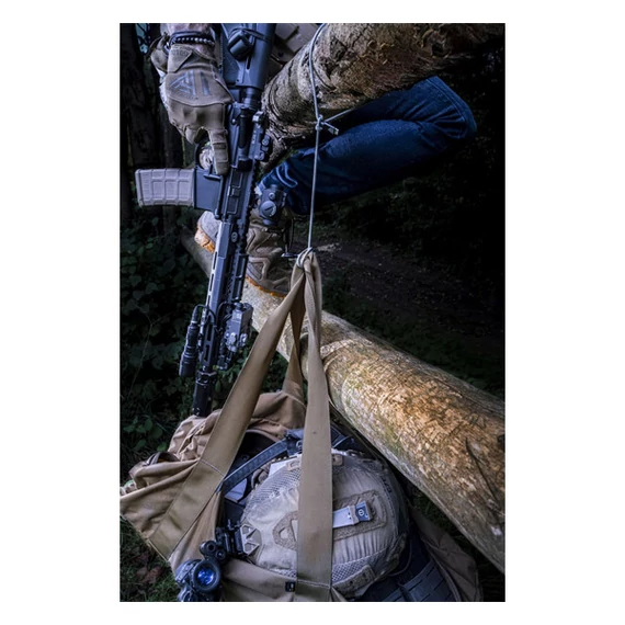 Tactical Fast Rope Kevlar USB-C / Lightning MFi töltő- és adatkábel, 1m, szürke