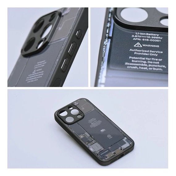Tech iPhone 12 szilikon hátlap tok, szürke
