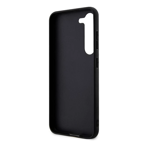 Guess 4G Big Metal Logo Samsung Galaxy A35 hátlap tok, fekete, GUHCSA354GMGGR
