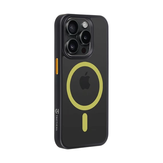 Tactical MagForce Hyperstealth 2.0 Apple iPhone 15 Pro tok, fekete/sárga