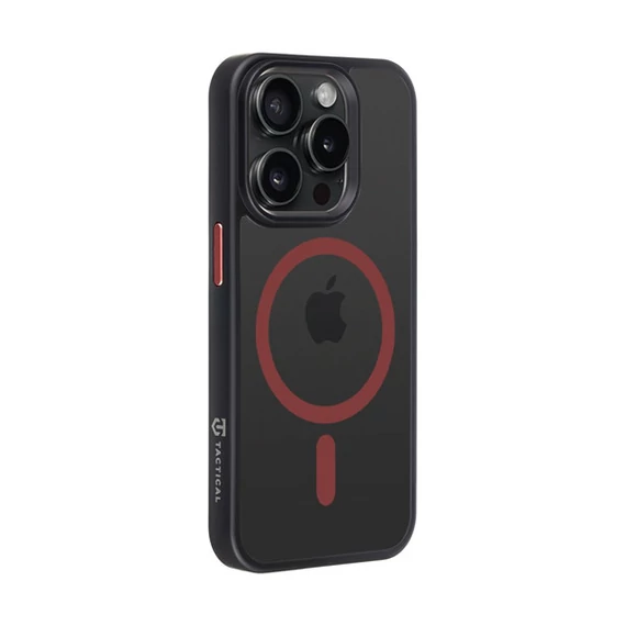 Tactical MagForce Hyperstealth 2.0 Apple iPhone 15 Pro tok, fekete/piros