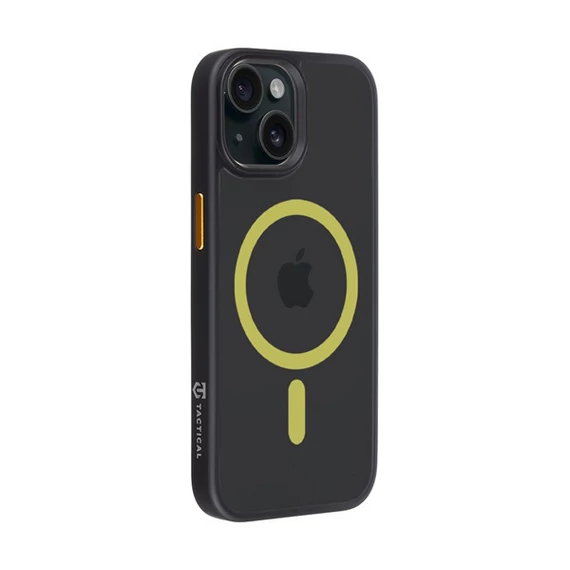 Tactical MagForce Hyperstealth 2.0 Apple iPhone 15 Magsafe tok, fekete/sárga