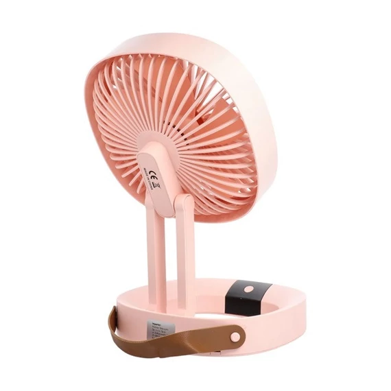 Hordozható ventilátor, rózsaszín (933)