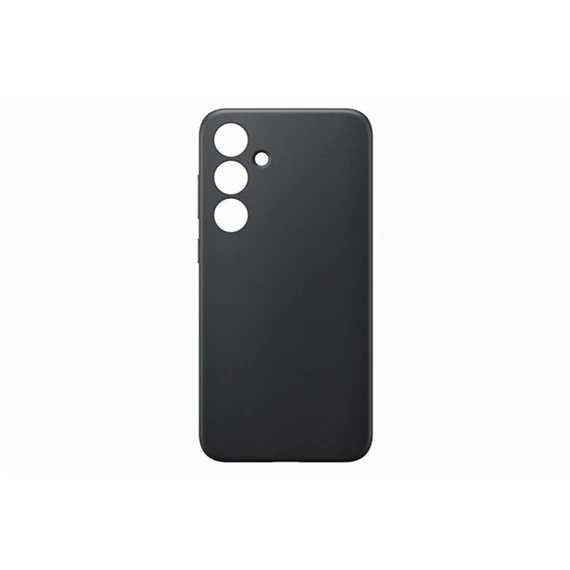 Samsung S24+ gyári vegán bőrtok, fekete, GP-FPS926HCABW
