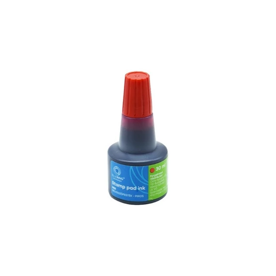 Bluering Bélyegzőfesték 30ml, piros FLOWER 1db